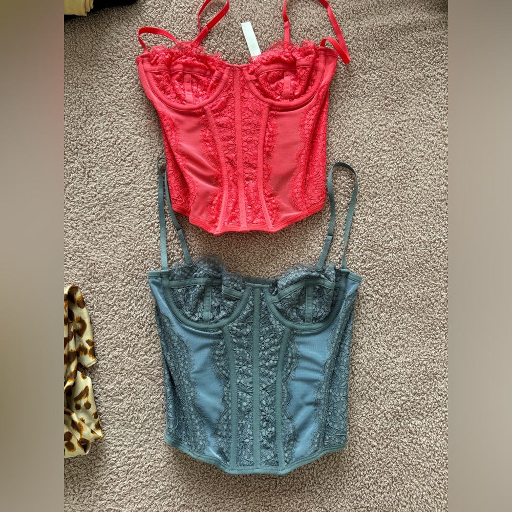 Two urban outfitters corsets